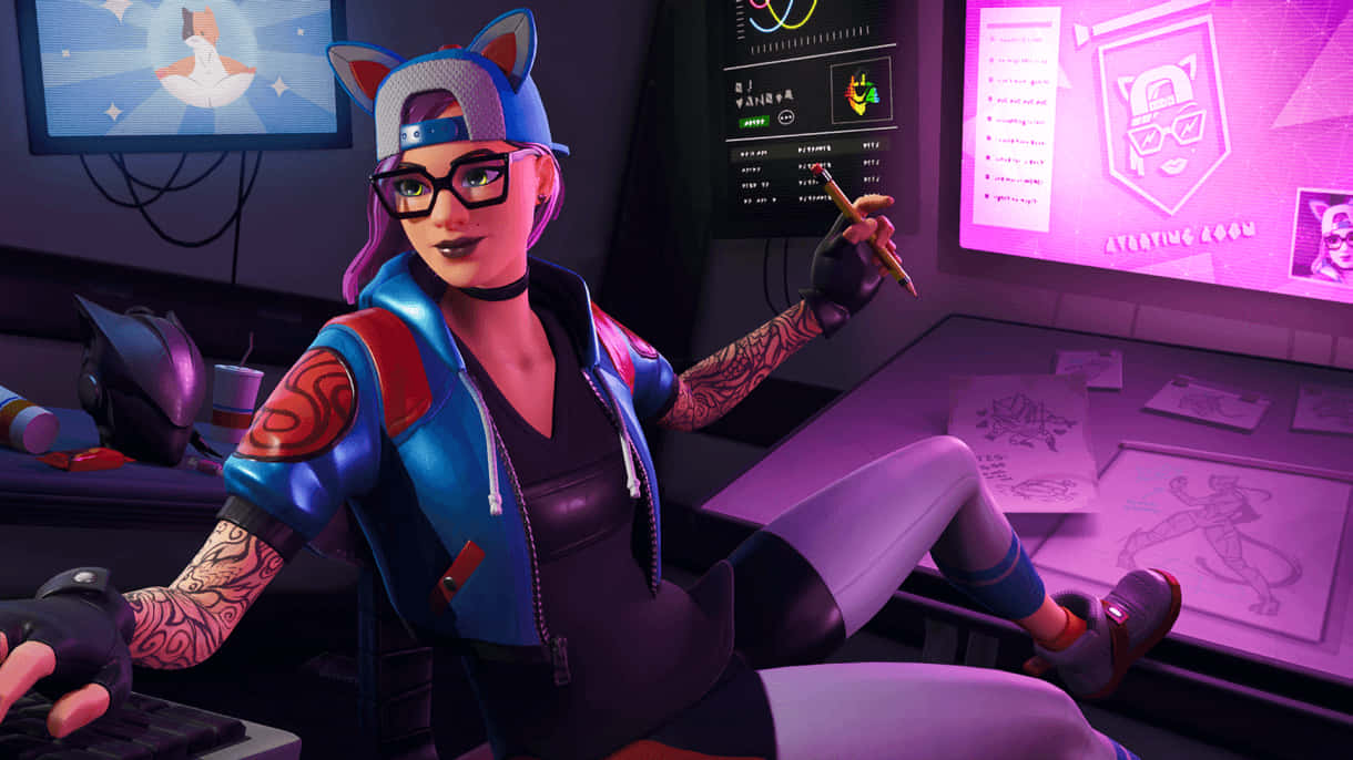 Fortnite Battle Royale Takes On Xbox Wallpaper