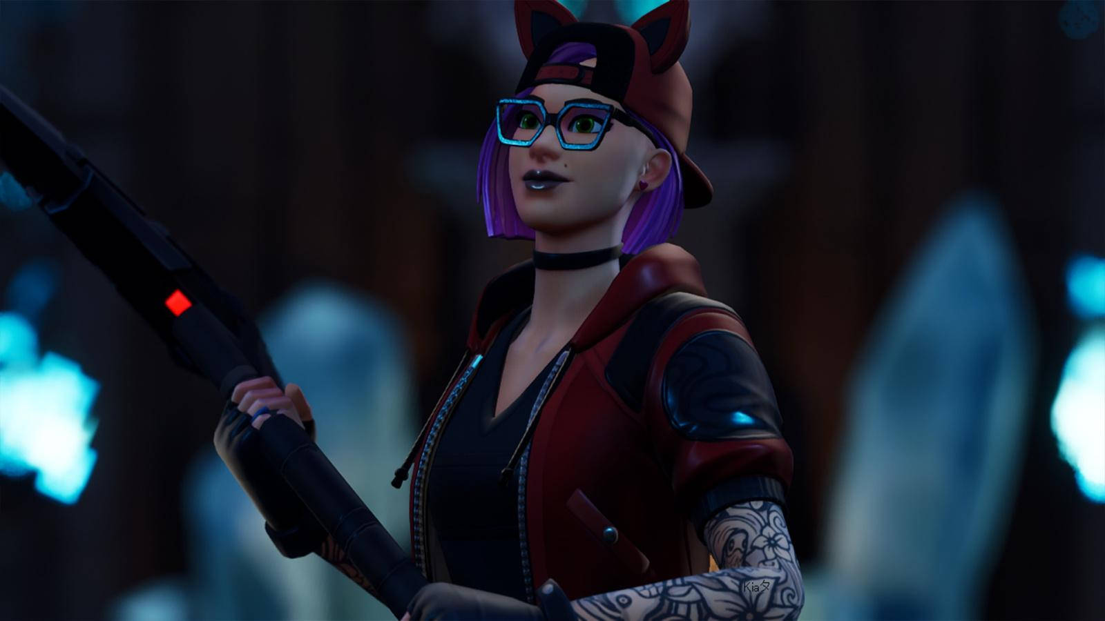 Fortnite Girl Lynx Wallpaper