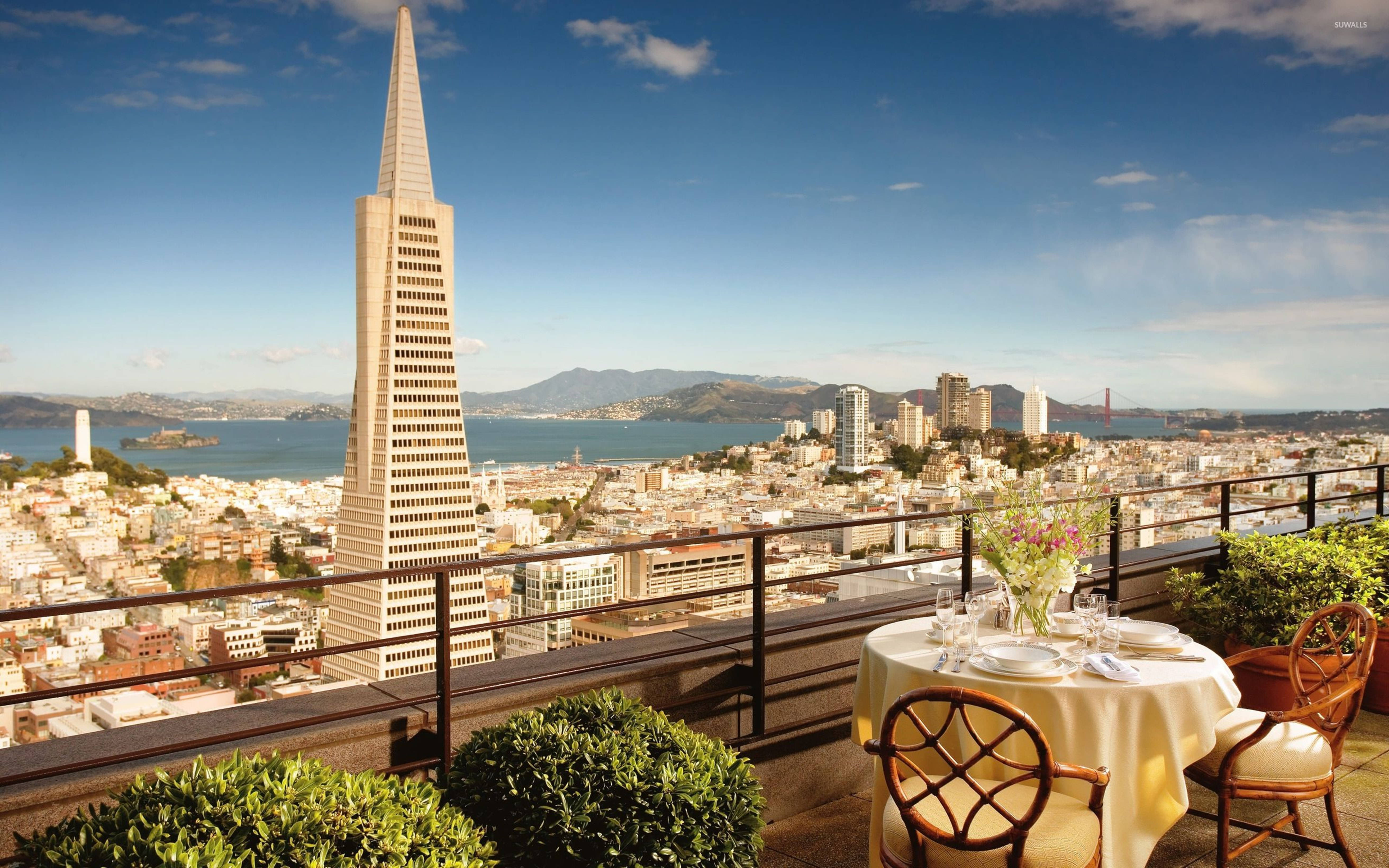 Four Seasons Hotel, A Premier Venue In San Francisco In 4k Resolution Wallpaper