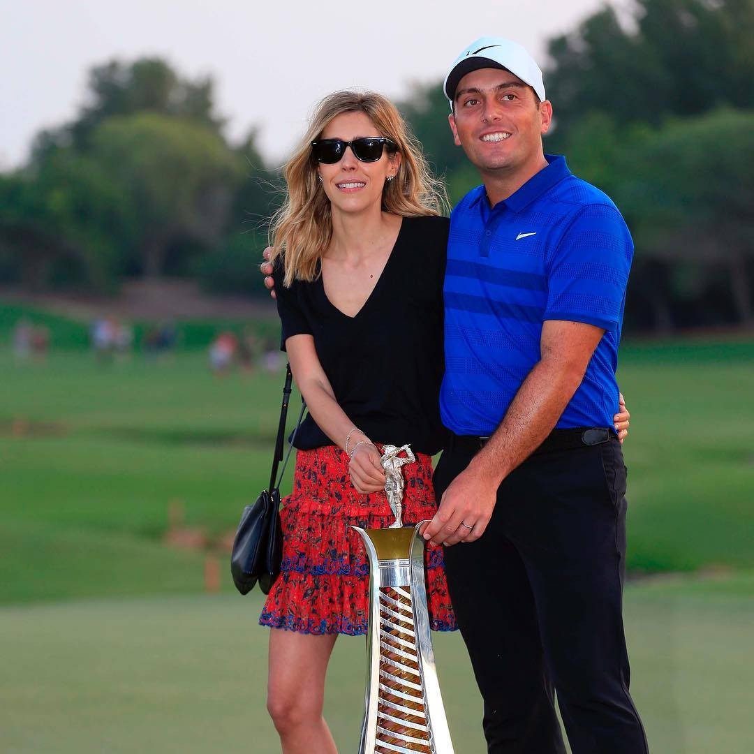 Francesco Molinari And Wife Wallpaper