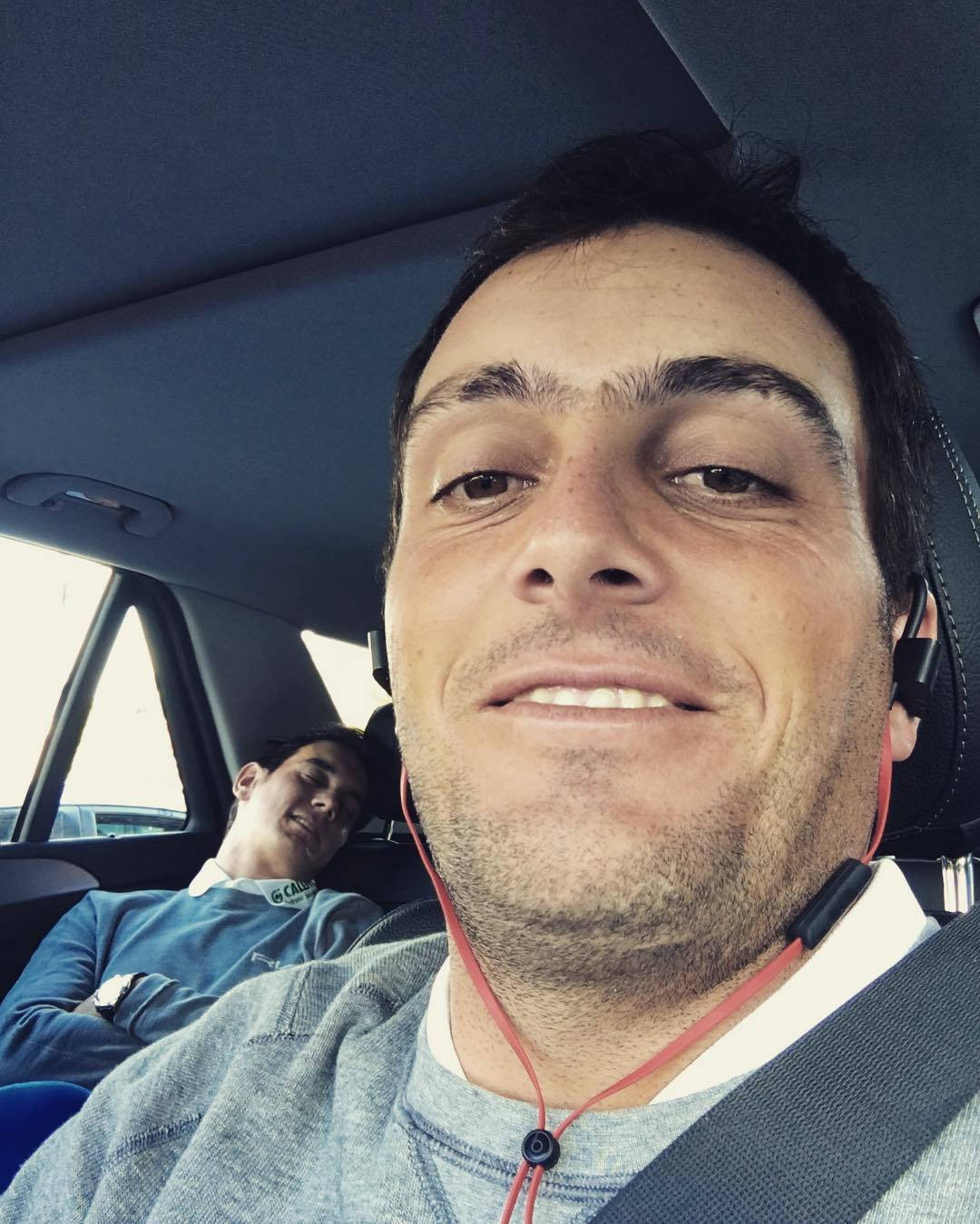 Francesco Molinari Taking A Selfie Wallpaper