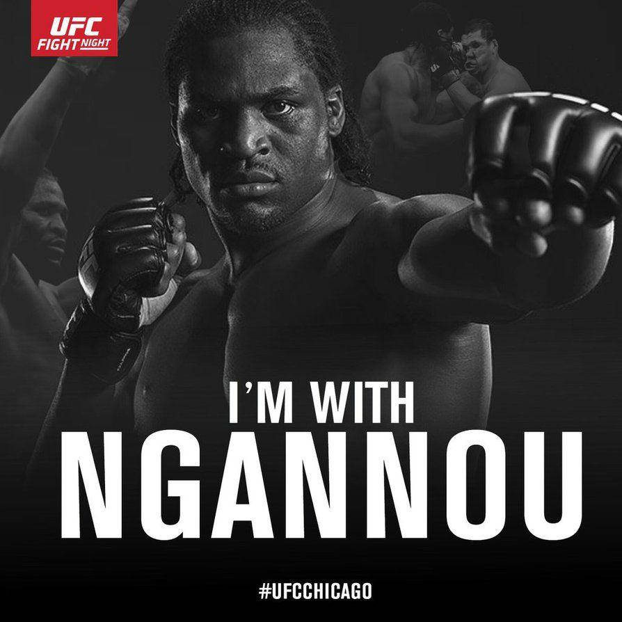 Francis Ngannou Poster Wallpaper