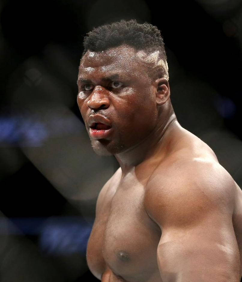 Francis Ngannou Serious Face Wallpaper