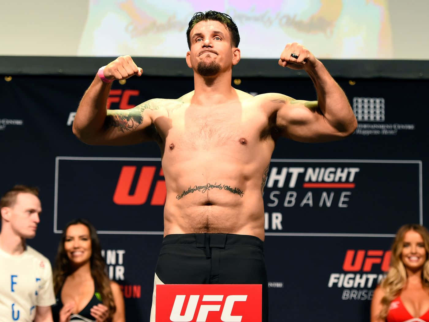 Frank Mir Ufc Weigh-in Wallpaper