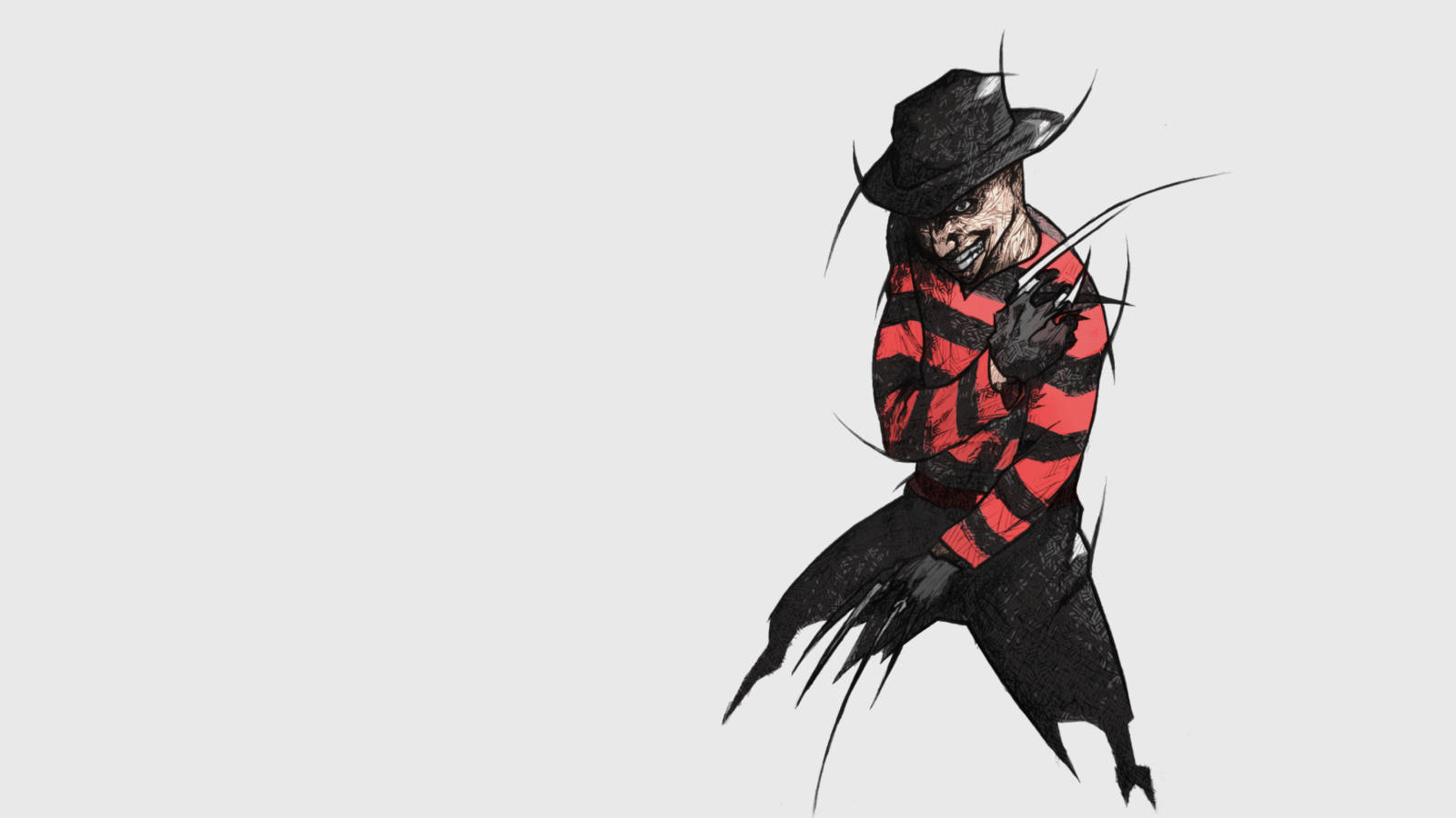 Freddy Krueger The Monster Wallpaper