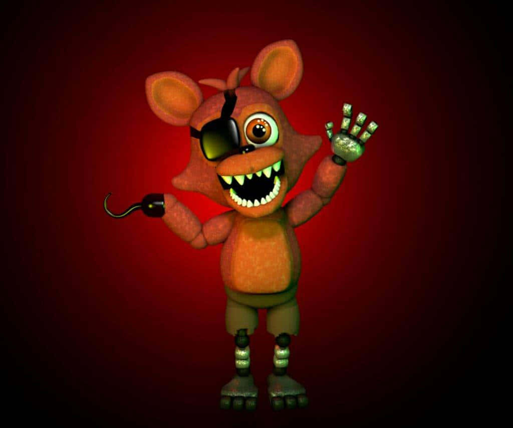 Freddy The Fox Taps Into His Cute Side In This Sweet Fnaf Wallpaper Wallpaper