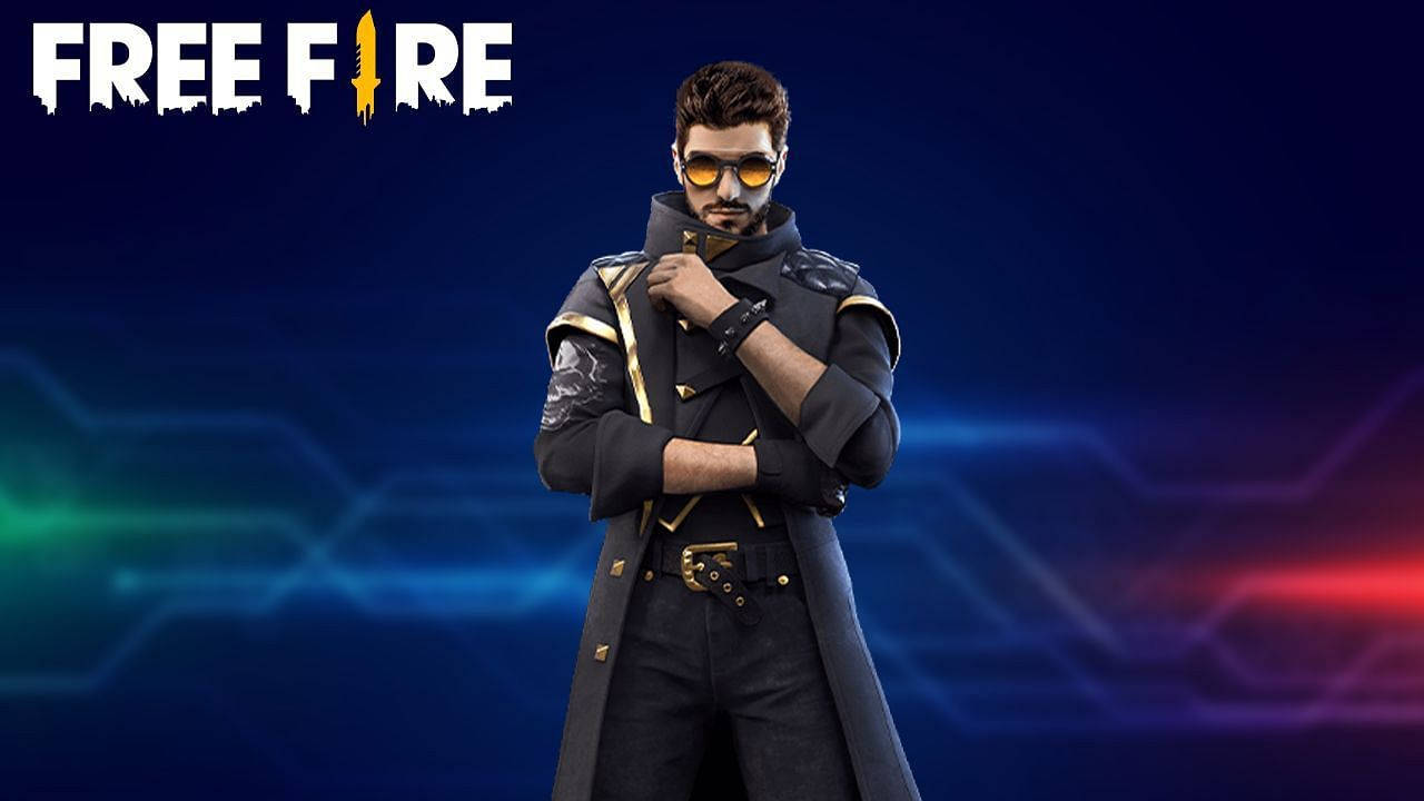 Free Fire Alok Rare Diamond Character Wallpaper