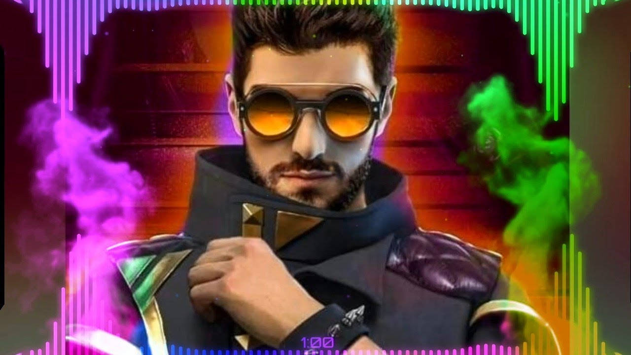 Free Fire Dj Alok In Shades Wallpaper