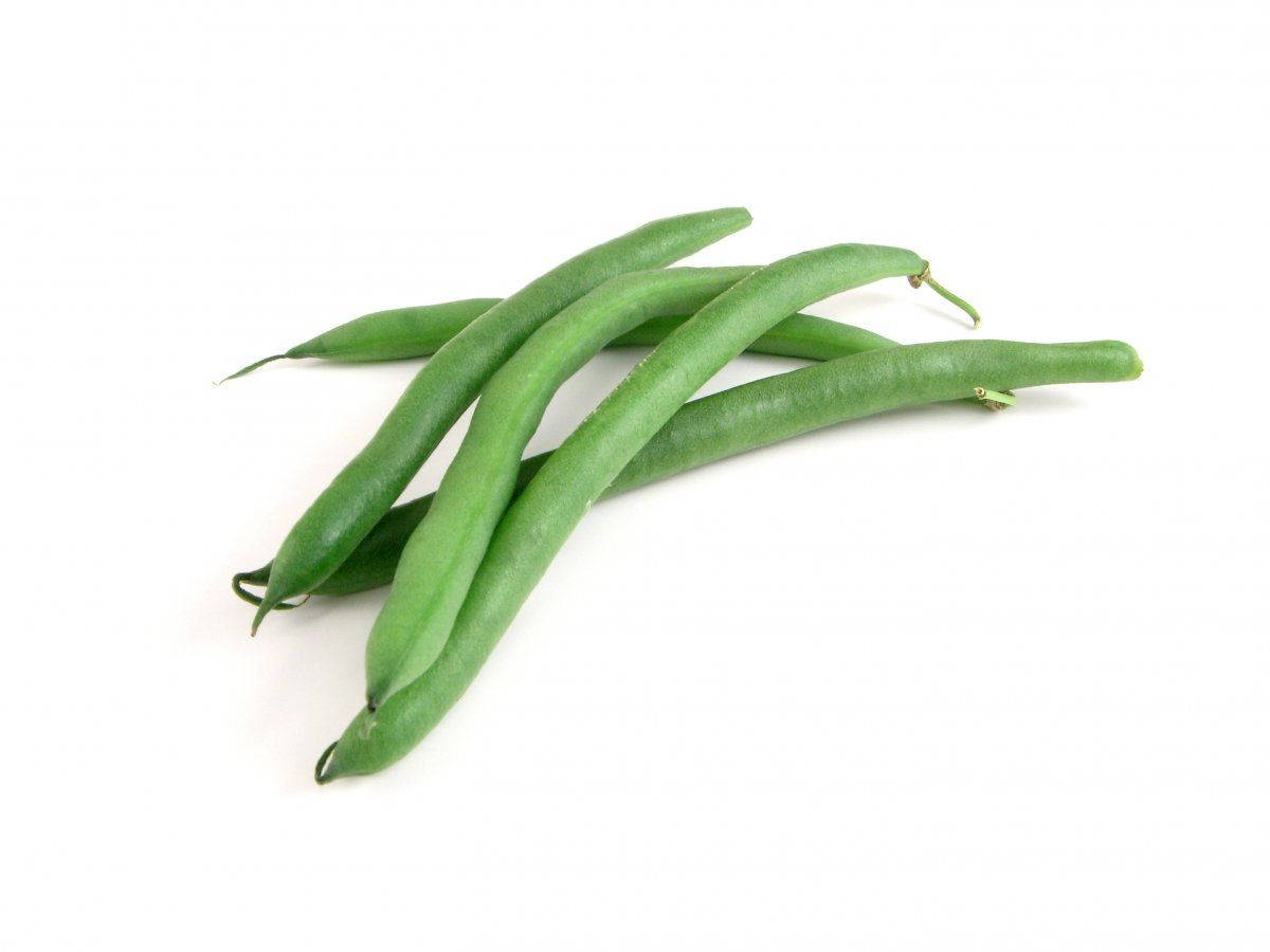 Fresh And Vibrant Green Beans Wallpaper