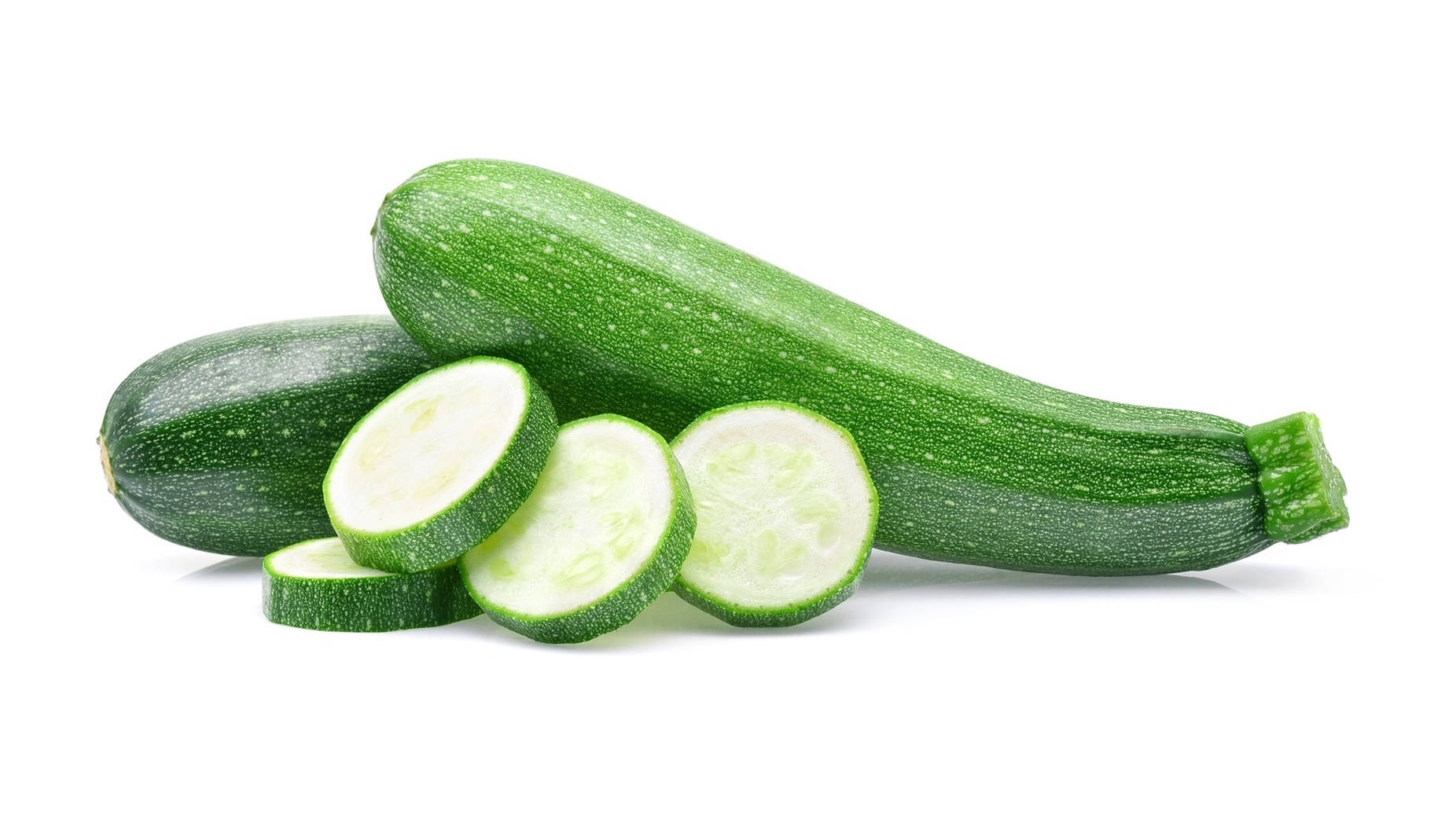 Freshly Sliced Dunja Zucchini Wallpaper