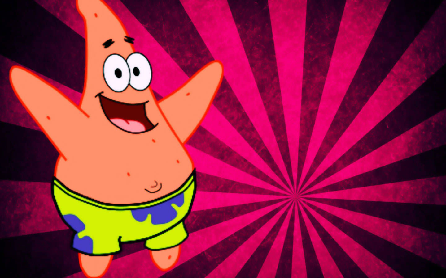 Funny Patrick Smiling Wallpaper