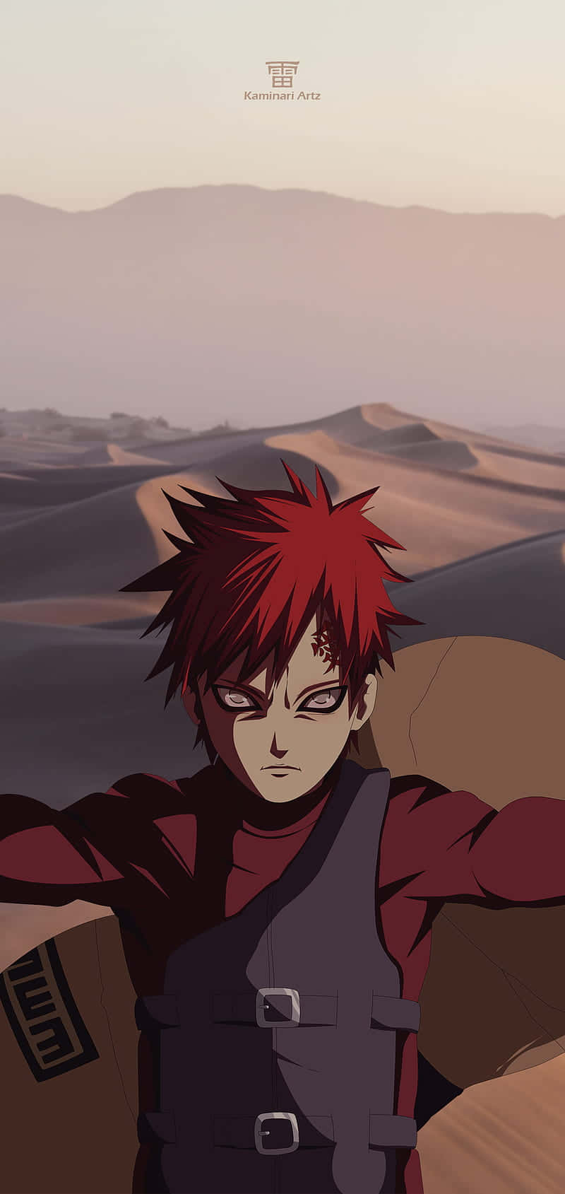 Gaara, A Loyal Character In The Beloved Anime Series, Naruto. Wallpaper