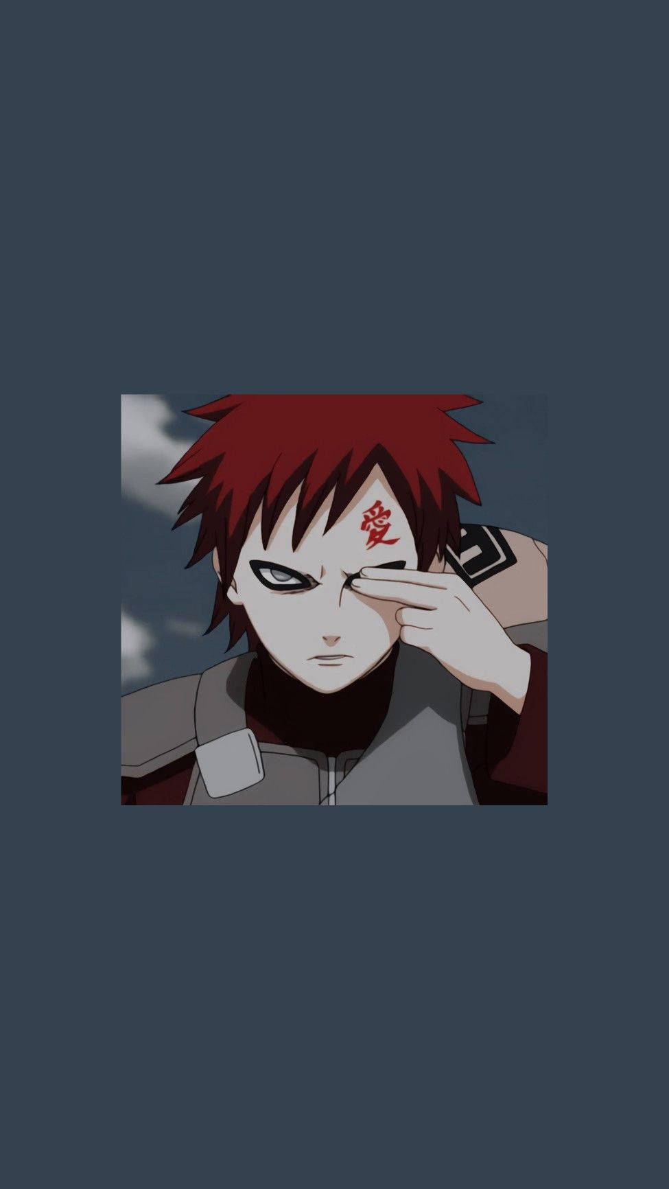 Gaara Iphone Covered Eyes Wallpaper