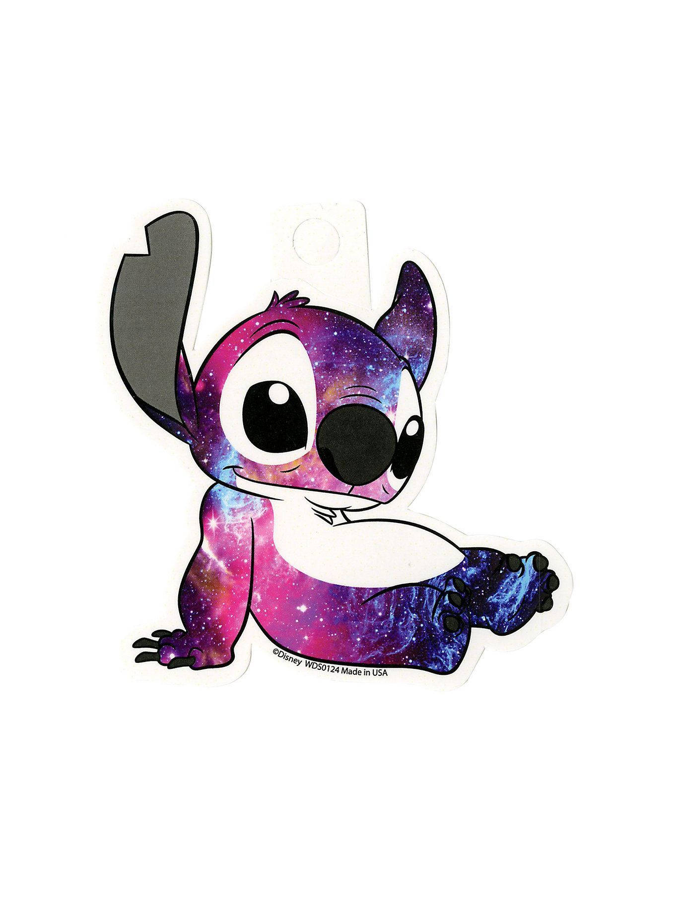 Galaxy Cute Stitch Art Wallpaper