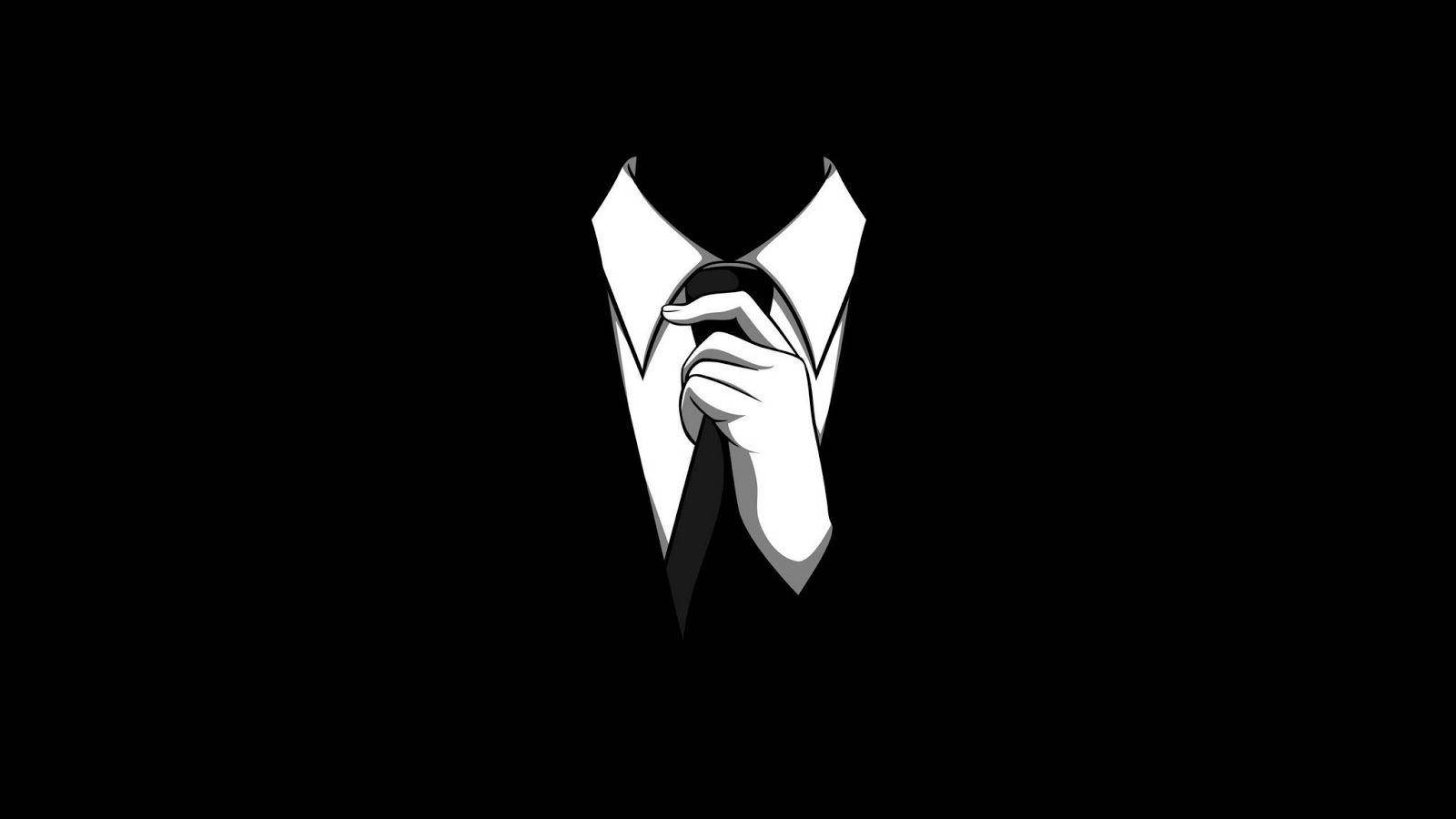 Gambar Black Suit And Tie Wallpaper