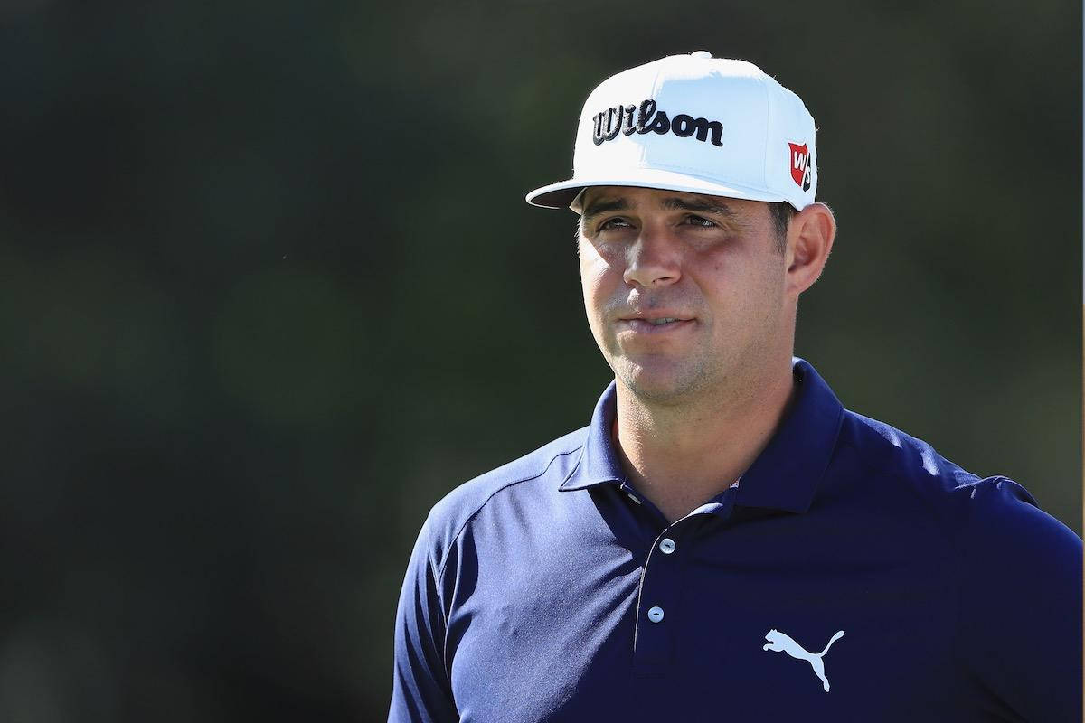 Gary Woodland Wearing White Cap Wallpaper