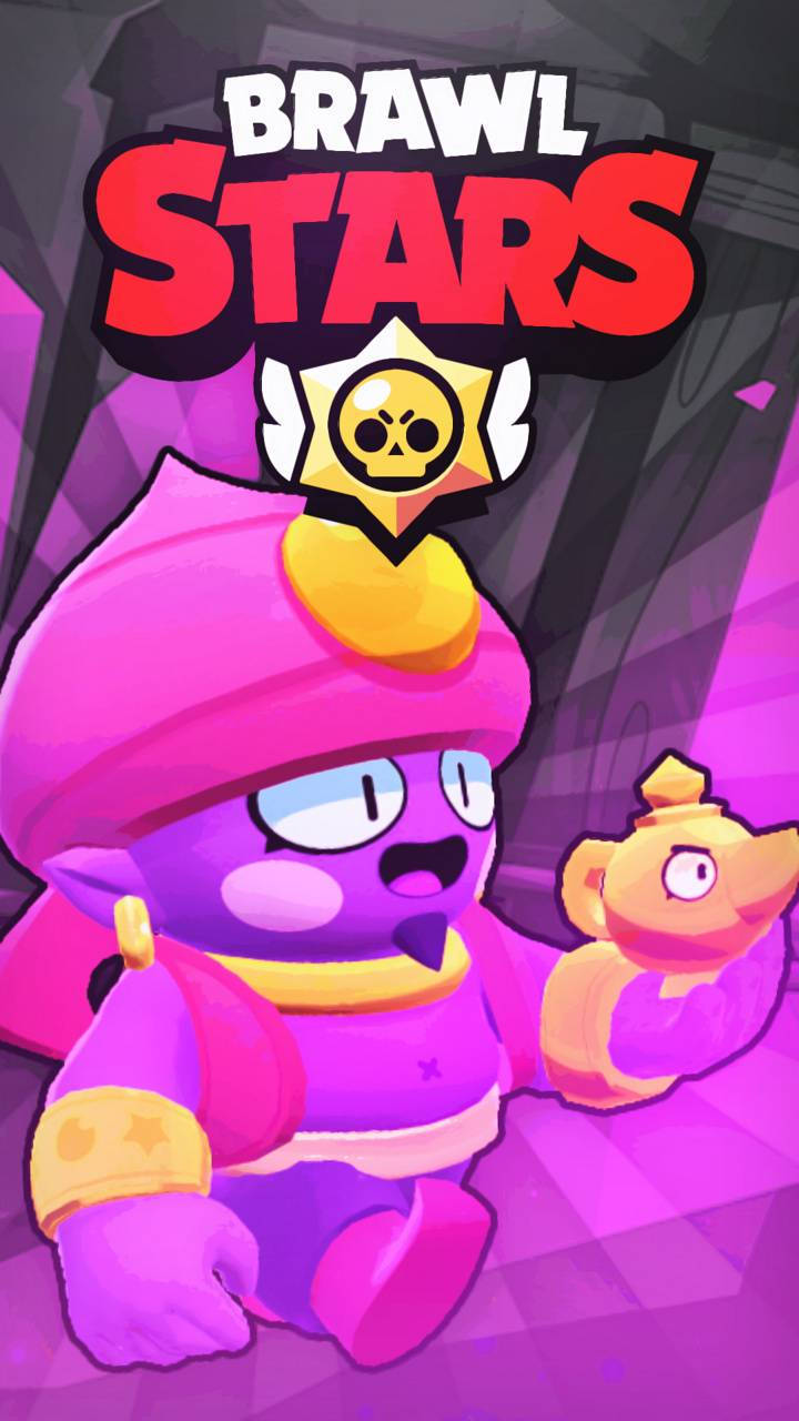 Gene Brawl Stars Poster Wallpaper