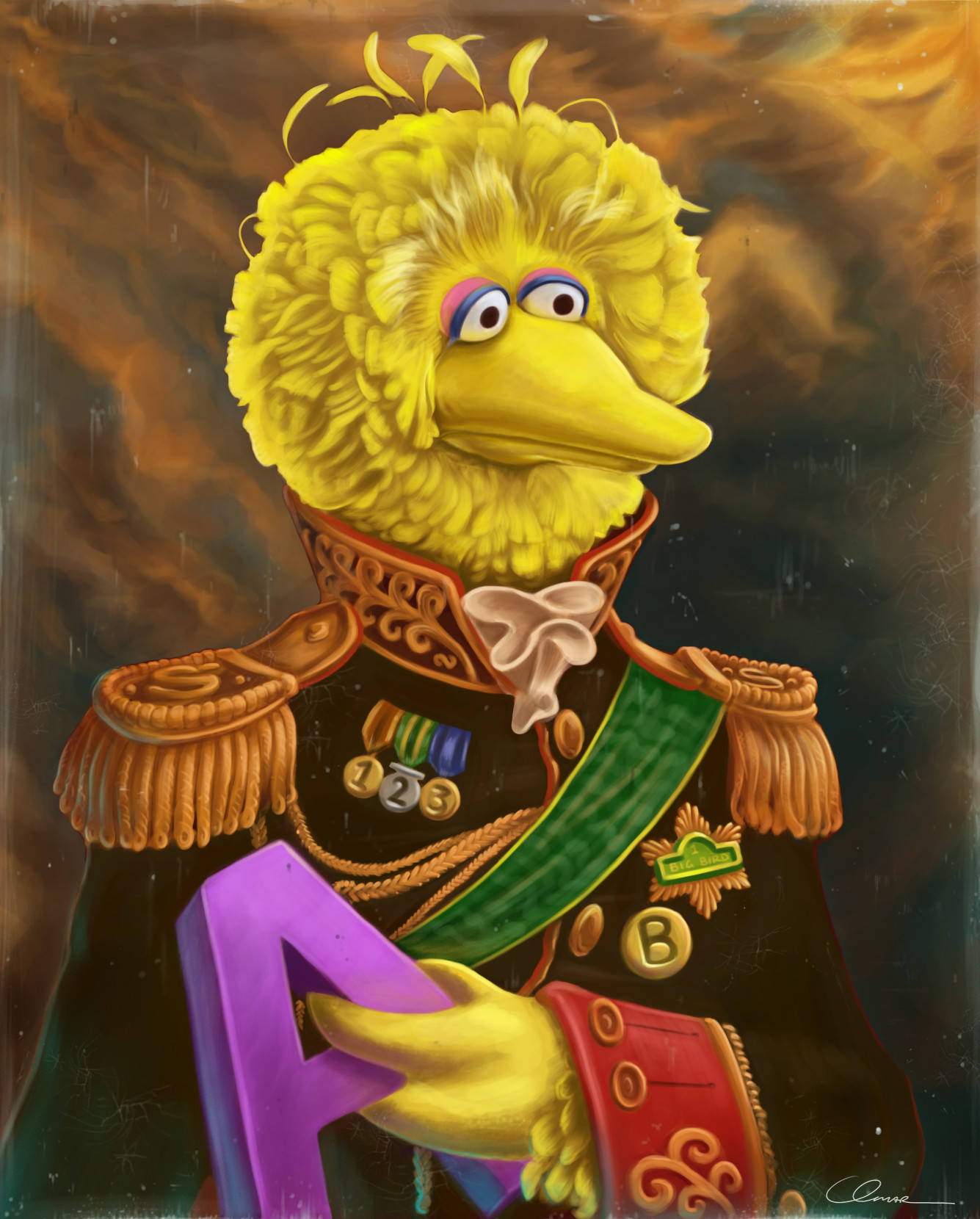 General Big Bird Wallpaper