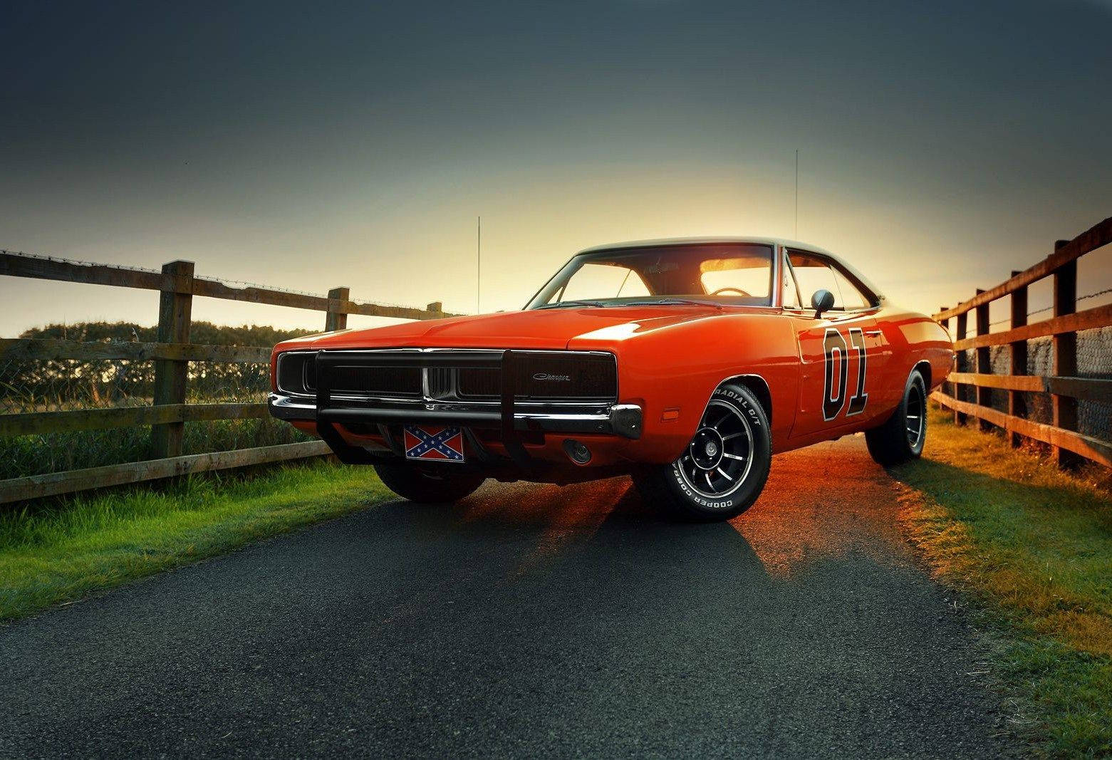 General Lee Against The Sun Wallpaper