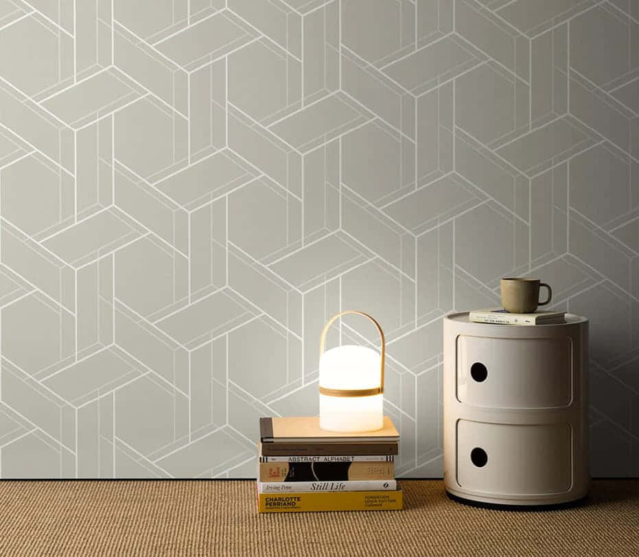 Geometrical Lamp Still Life Shot Wallpaper