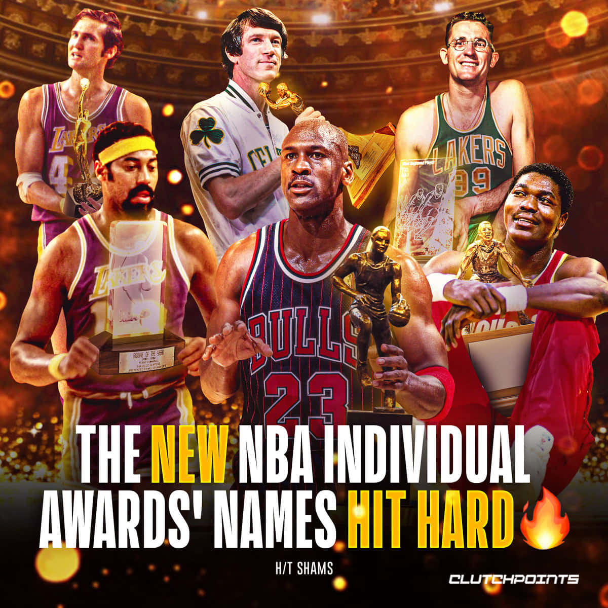 George Mikan Dominating The Nba In His Prime Wallpaper