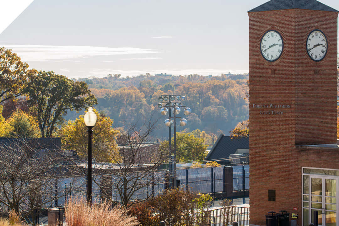 George Washington University Clock Tower Wallpaper