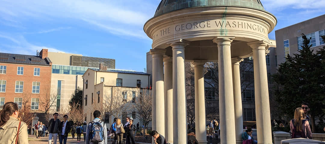 George Washington University Tempietto Wallpaper