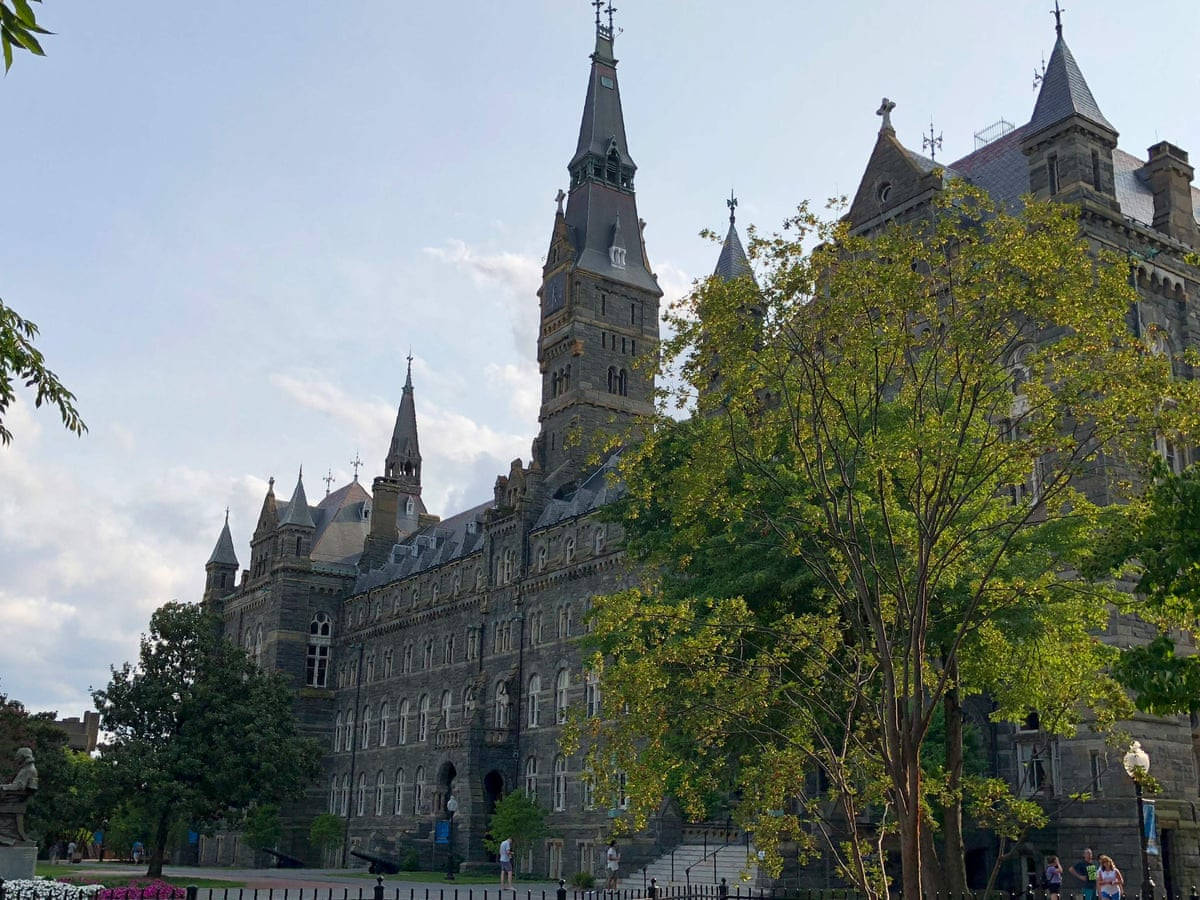 Georgetown University Hall Building Wallpaper