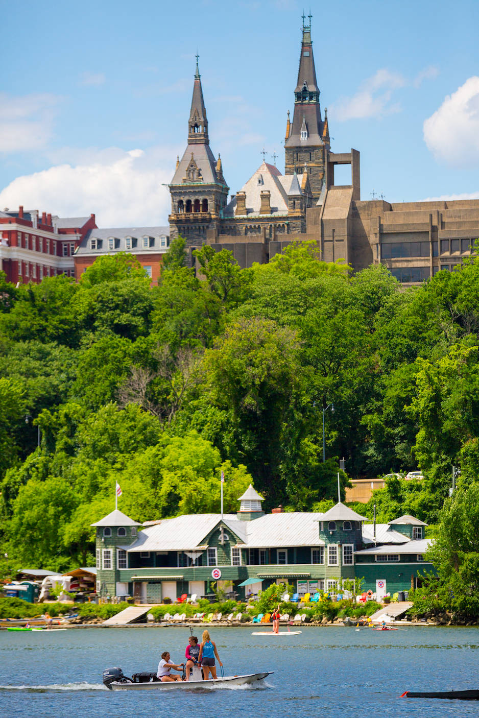 Georgetown University Riverside Campus Wallpaper