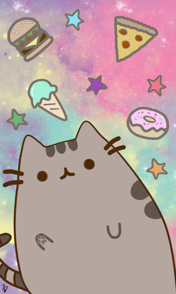 Get Cute With Pusheen! Wallpaper