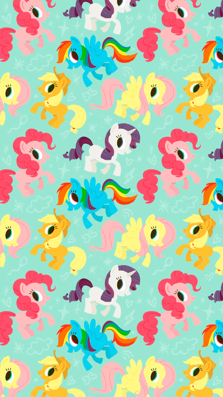 Get Hands-on Access To Your Favourite Animated Series With Mlp Phone Wallpaper