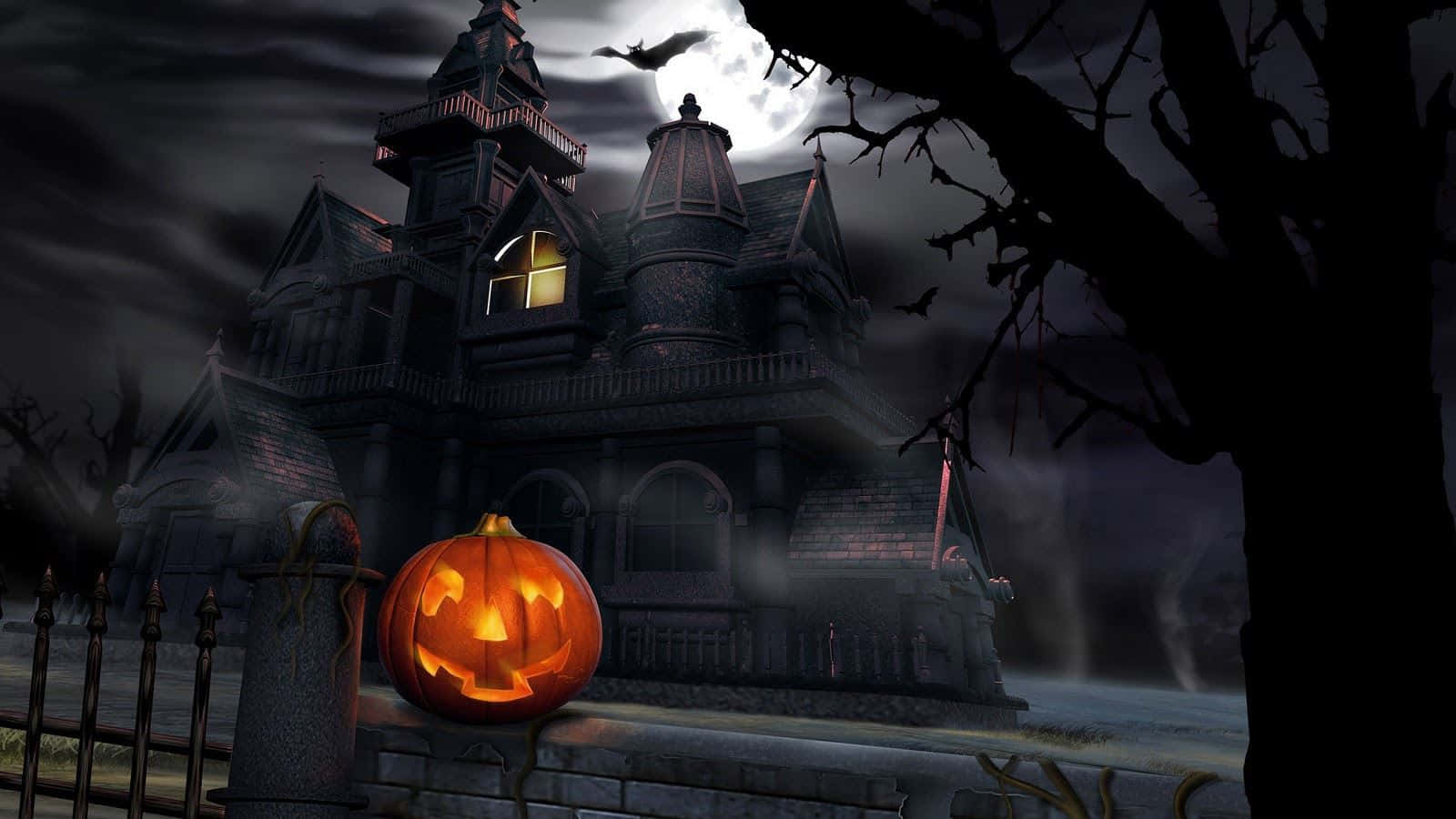 Get Into The Halloween Spirit With This Spooky Macbook Wallpaper