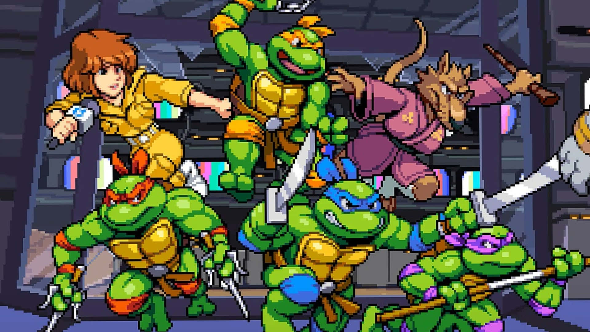 Get Ready To Party With The Turtles! Wallpaper