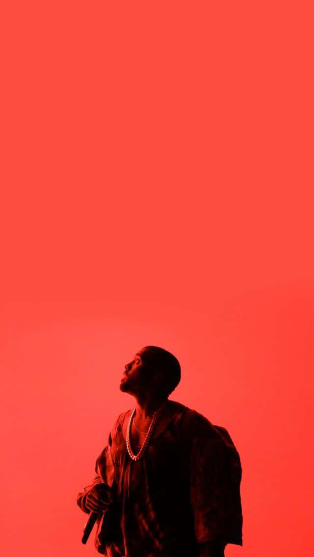 Get The Latest Kanye West-inspired Iphone For A Limited Time. Wallpaper