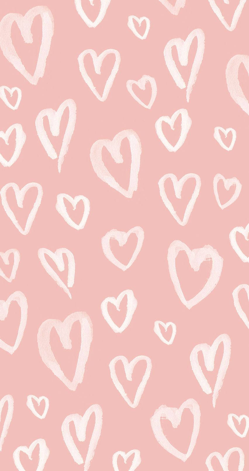 Get The Trending Pastel Pink Iphone And Make Your Phone Stylish And Unique. Wallpaper