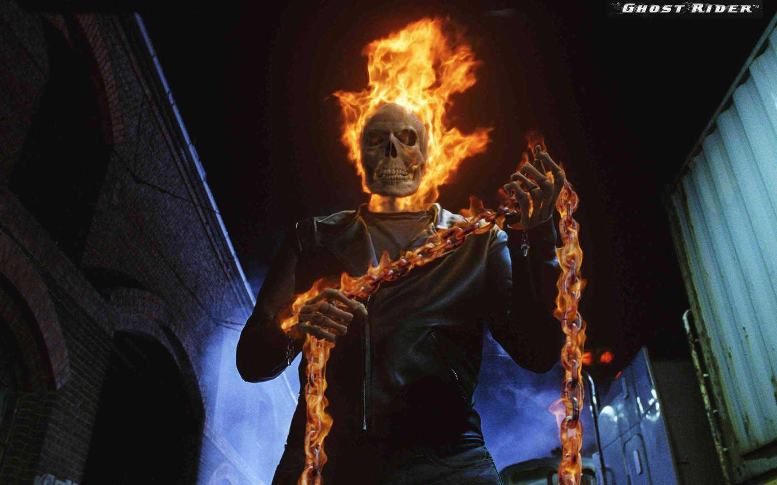 Ghost Rider Chain Poster Hd Wallpaper