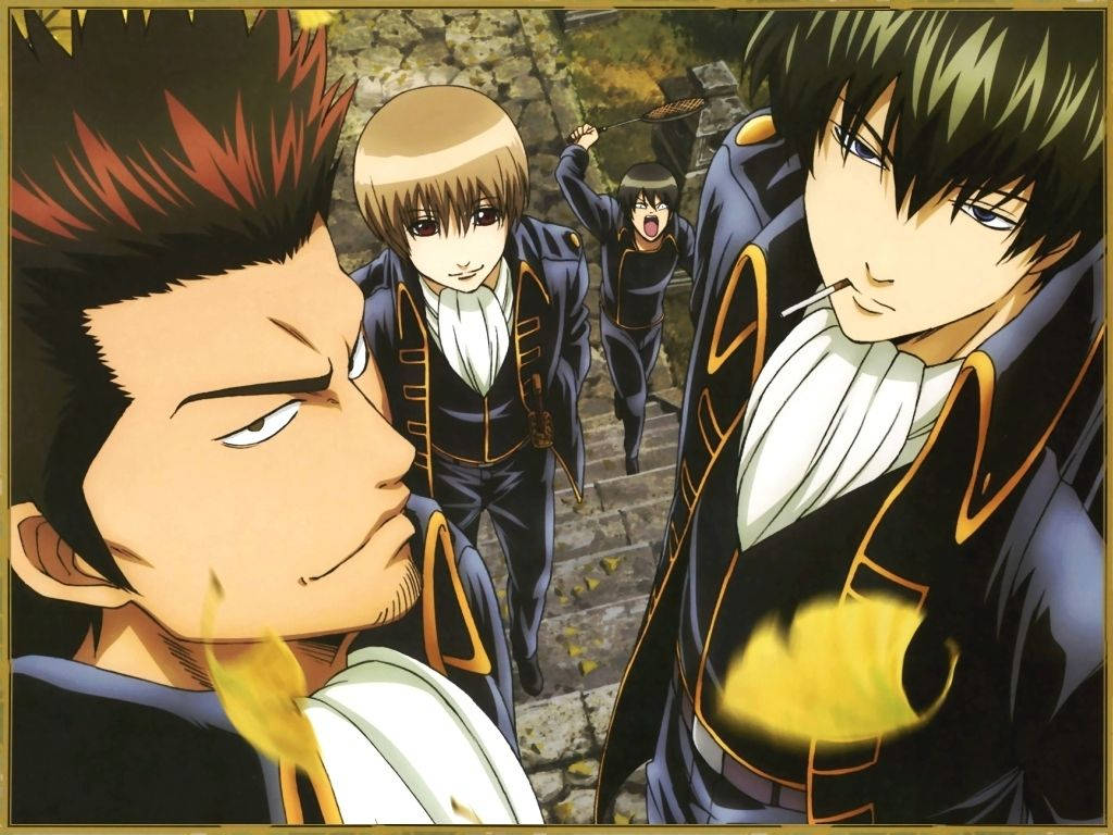 Gintama Shinsengumi Group Wallpaper