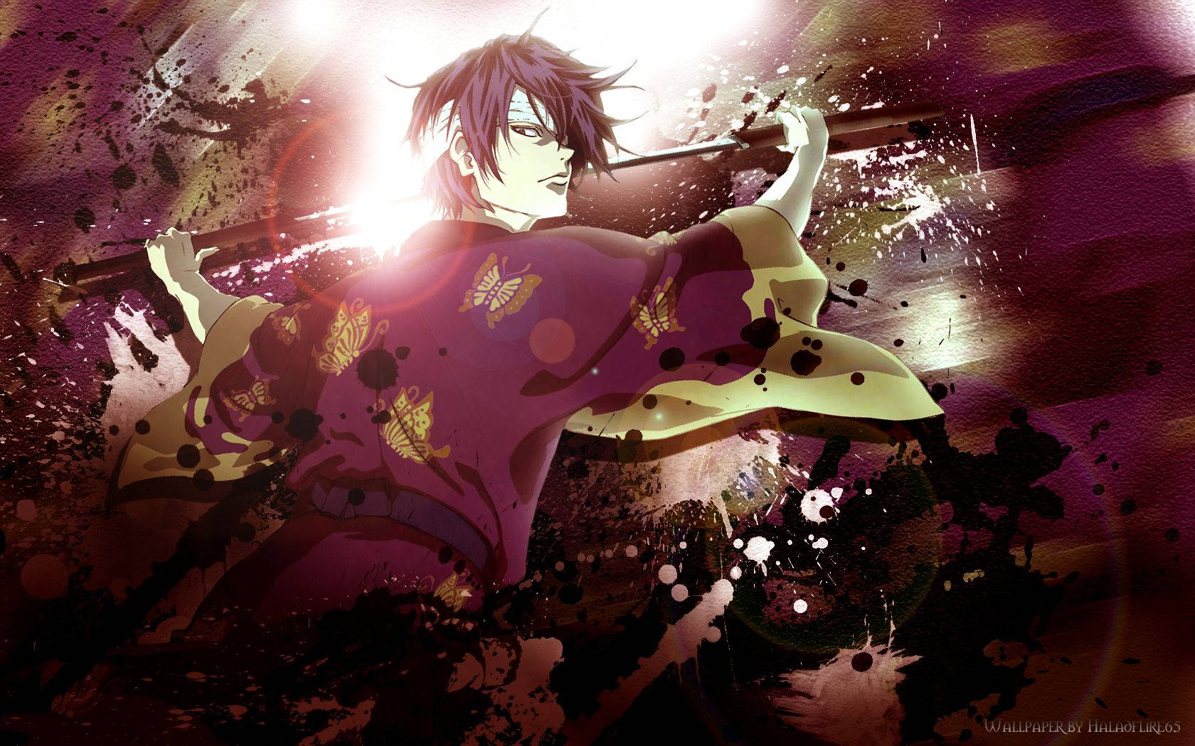 Gintama Shinsuke Takasugi Fanart Wallpaper