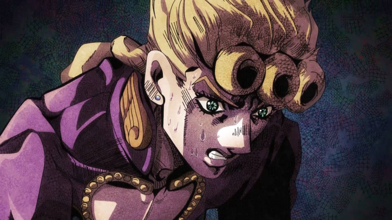 Giorno Giovanna Rising To The Challenge Wallpaper