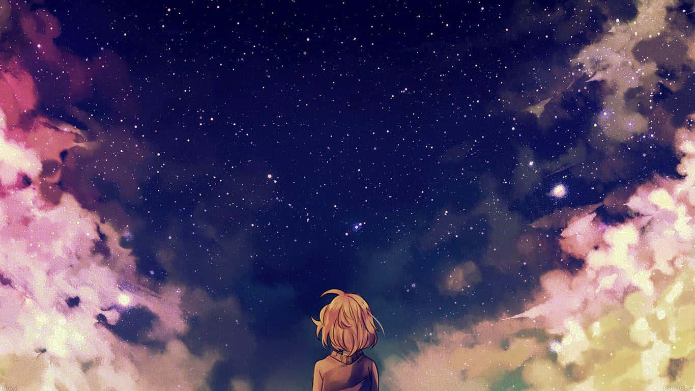 Give Your Desktop Aesthetic Look With This Cute Aesthetic Anime Wallpaper Wallpaper