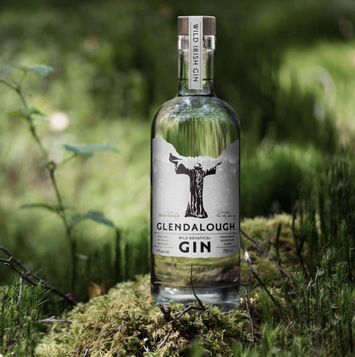 Glendalough Gin Wild Botanical Plants Wallpaper