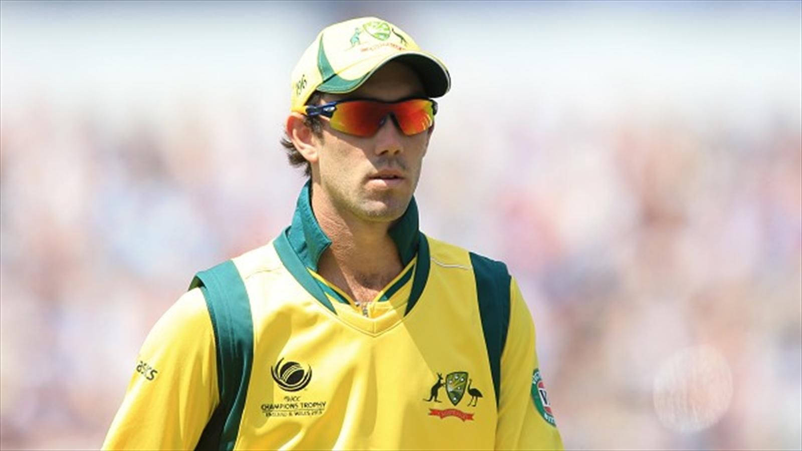 Glenn Maxwell Yellow-green Uniform Wallpaper