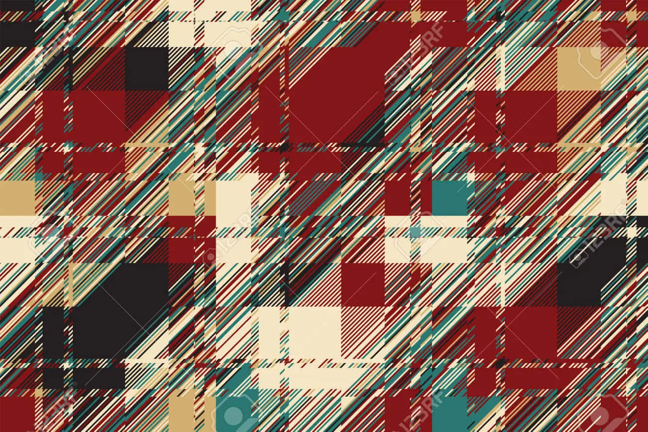 Glitch Effect Red Green Black Wallpaper