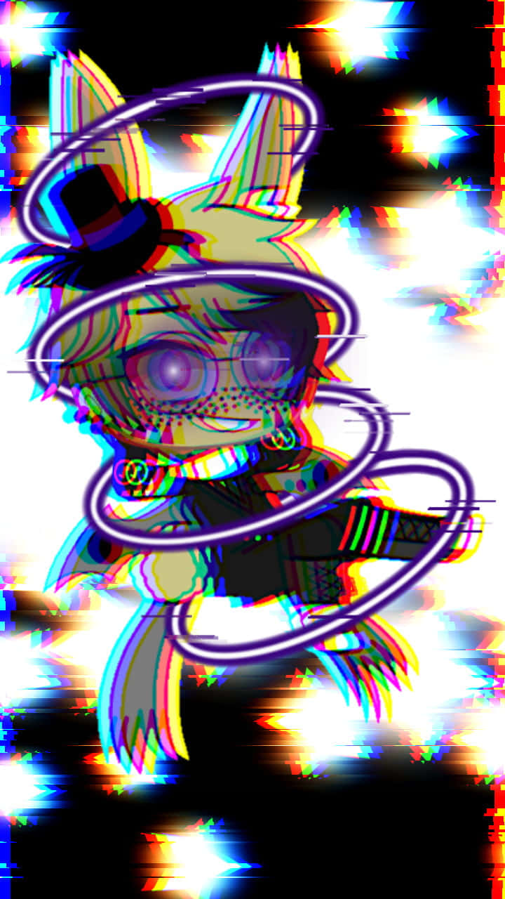 Glitchtrap Chibi Wallpaper