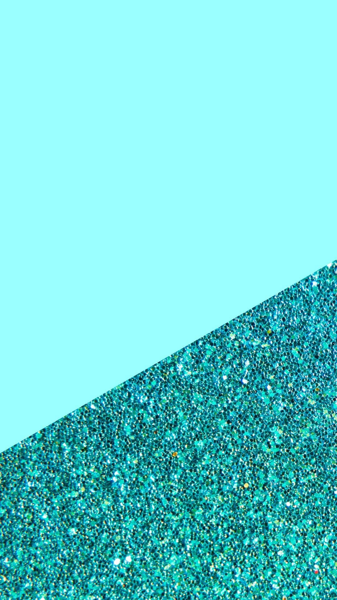 Glitter Dark Teal Iphone Wallpaper