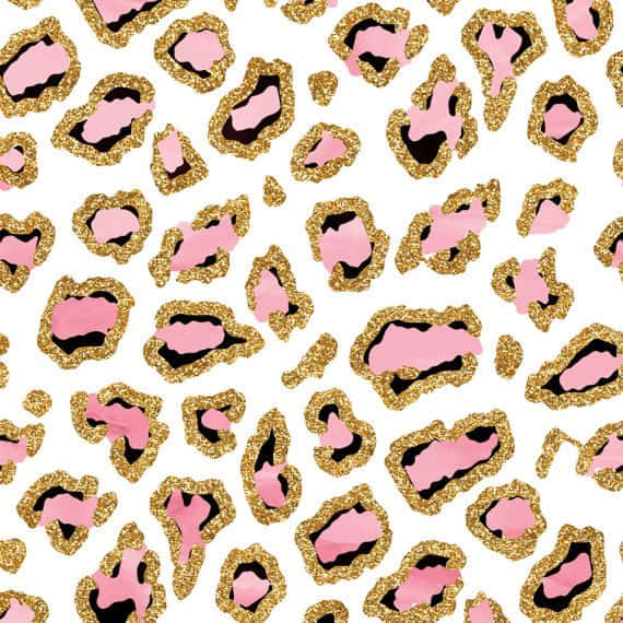 Glitz And Glamour - Unleash Your Leopard Roar Wallpaper