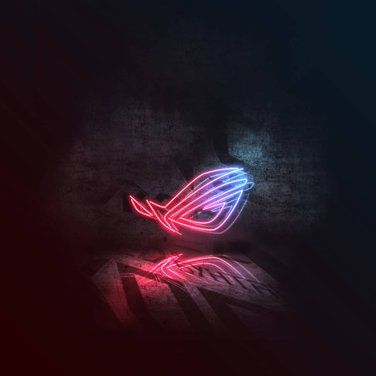 Glowing Asus Rog Wallpaper