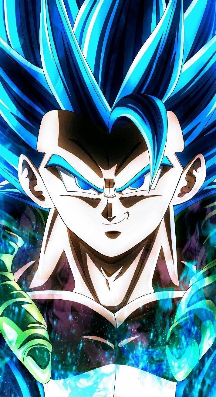 Gogeta Blue, The Legendary Super Saiyan Unleashed Wallpaper