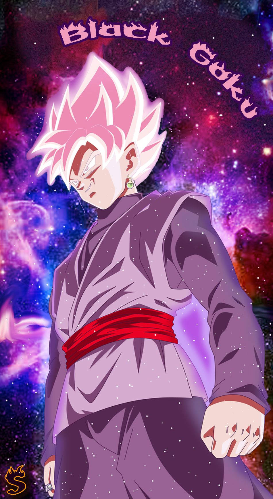 Goku Black Iphone Side Shot Wallpaper