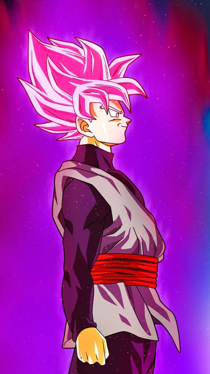 Goku Black Iphone Sideview Shot Wallpaper